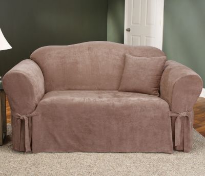 Sure Fit Classic Suede Box Slipcover Collection