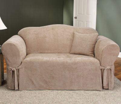 Sure Fit Classic Suede Box Slipcover Collection
