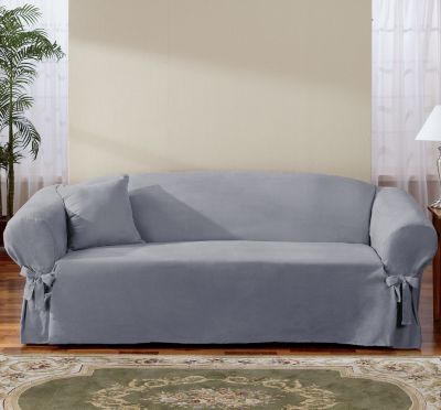 Sure Fit Classic Suede Box Slipcover Collection