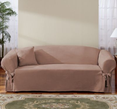 Sure Fit Classic Suede Box Slipcover Collection