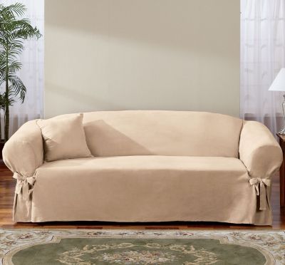 Sure Fit Classic Suede Box Slipcover Collection