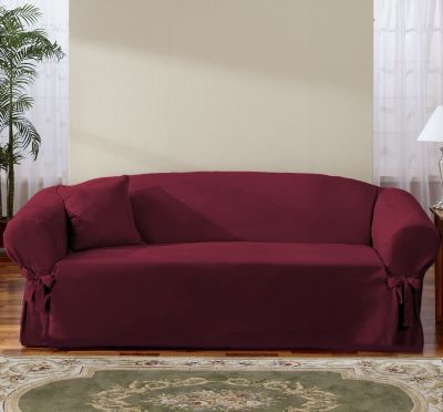 Sure Fit Classic Soft Suede Sofa Slipcover