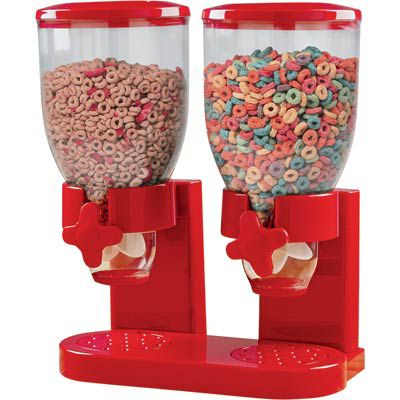 Double Cereal Dispenser