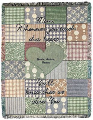 Mom Personalized Throw