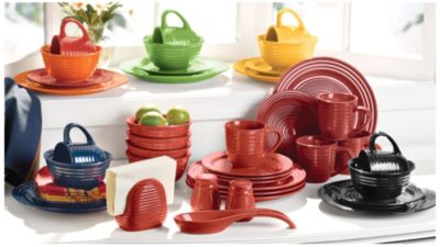 32-pc. Mesa Dinnerware - Berry Burgundy