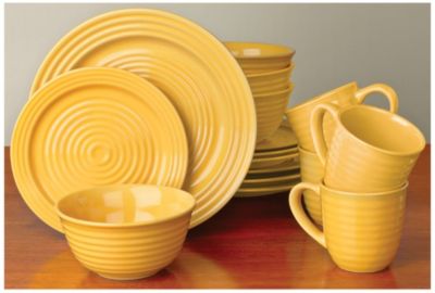 32-pc. Mesa Dinnerware - Berry Burgundy