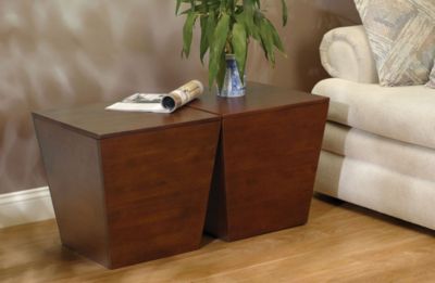 Mesa Storage Table-Walnut