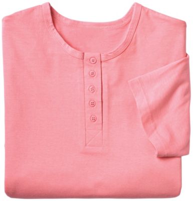 Ladies' 3-Pack Henley Nightshirt