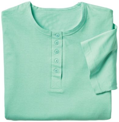 Ladies' 3-Pack Henley Nightshirt