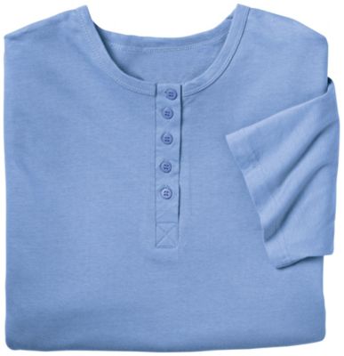 Ladies' 3-Pack Henley Nightshirt