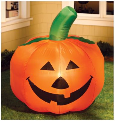 4-Foot Inflatable Halloween Pumpkin