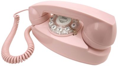 Crosley Corded Pink Princess Phone