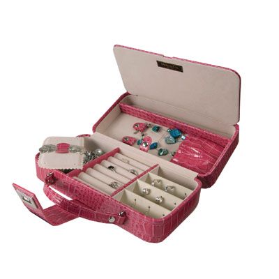 Lacey Mele Rectangular Purse Style Jewelry Box
