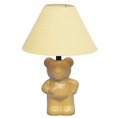 Ceramic Teddy Bear Lamp