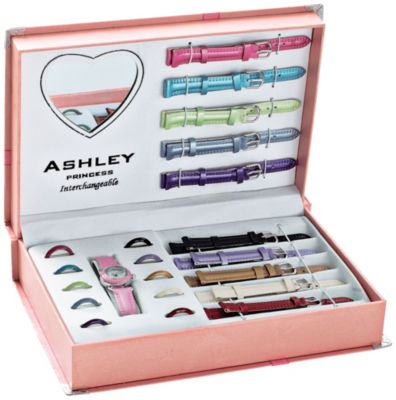 Girls' Ashley Interchangeable Watch Set
