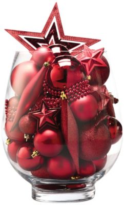 100pc Red Ornament Kit