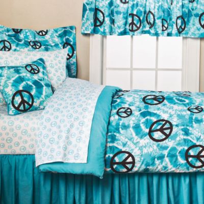 Tie Dye Peace Room In A Cube
