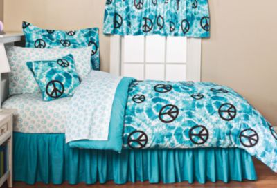 Tie Dye Peace Room In A Cube
