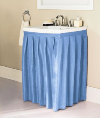 Bathroom Sink Skirt