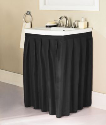 Bathroom Sink Skirt
