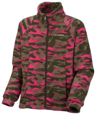 Columbia Girls Printed Fleece Jacket (4-6x)