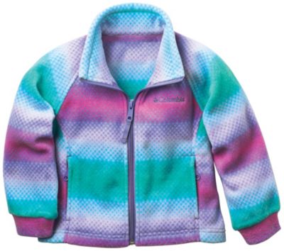 Columbia Girls Printed Fleece Jacket (4-6x)
