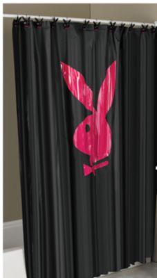 Save 45% Playboy Shower Curtain