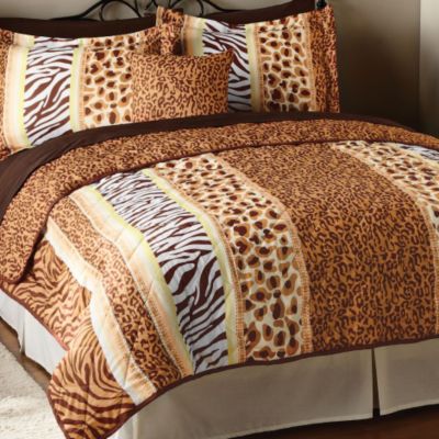 Leopard Print Baby Blankets on Animal Print Bedding For A Totally Wild Room