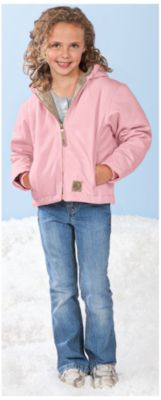 Berne Youth Quilted Hooded Jacket