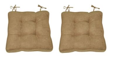 Faux Suede Chair Pads