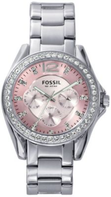 Fossil Ladies' Riley Multi Function Watch