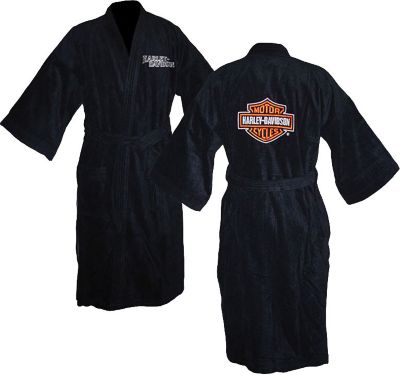 Save 30% Harley-Davidson Bar/Shield Black Robe M/L