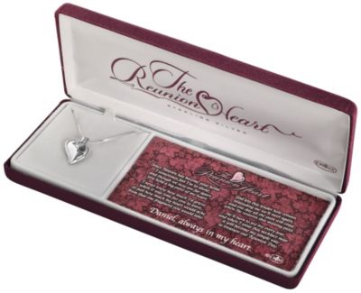 Sterling Silver Reunion Heart Pendant