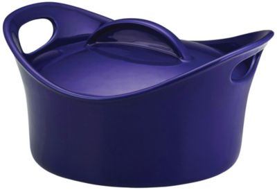 Rachael Ray 2.75qt Stoneware Casserround Baker