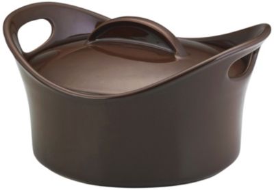 Rachael Ray 2.75qt Stoneware Casserround Baker