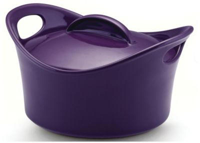 Rachael Ray 2.75qt Stoneware Casserround Baker