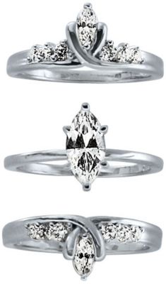 Sterling Silver 1.5 CT. T.W. CZ Bridal Set