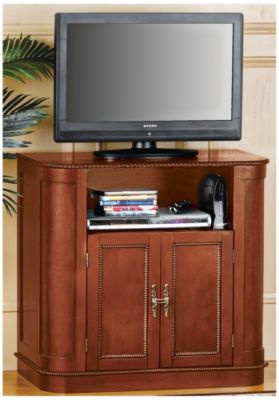 Cherry Carved Bedrm TV Stand