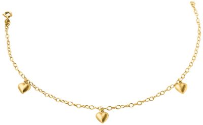 14K Gold Over Silver 3-Piece Body Jewelry Set