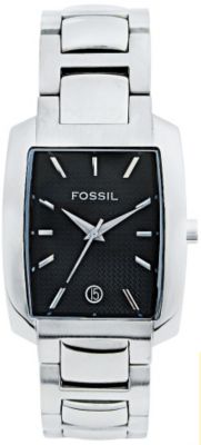 Fossil Men's Silver Tone Bracelet Watch