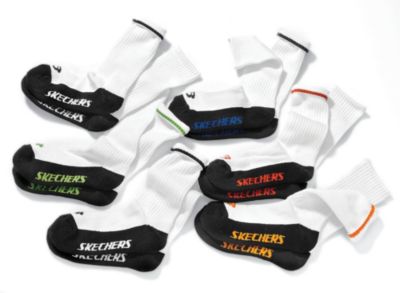 6-Pair Skechers Boys' Crew Socks