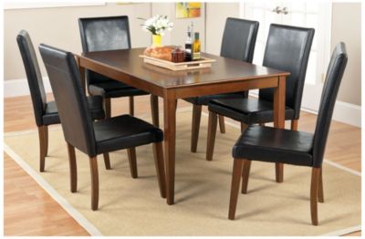 63" Dining Table + Chairs Coffee