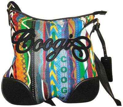 Coogi Sweater Print Crossbody Handbag