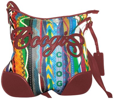 Coogi Sweater Print Crossbody Handbag