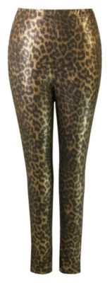 Tiana B Leopard Print Legging