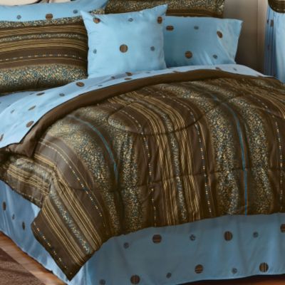 Chelsea Stripe 8pc Comforter Set