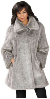 Chaqueta Swing de imitación de piel Tally Ho