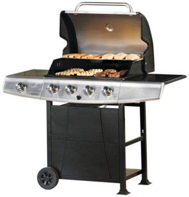Char-Broil Stainless Steel Four-Burner Gas Grill