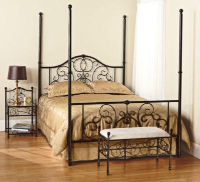 Ashville 4 Poster Bed Headboard/Footboard Set