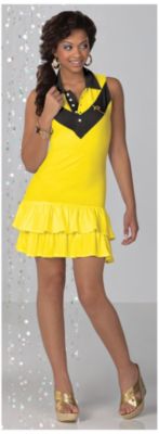 Rocawear Misses Ruffle Polo Dress